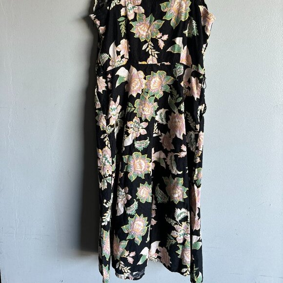 Love for Humanity floral dress linen blend size S. - Picture 4 of 5